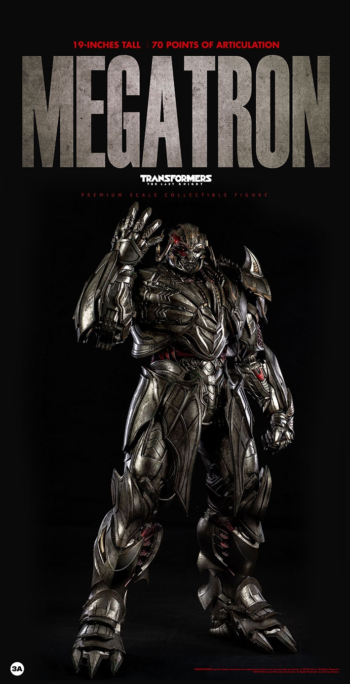 ThreeZero Transformers The Last Knight Premium Megatron ( Standard Version ) 19 Inch Figure – Image 2