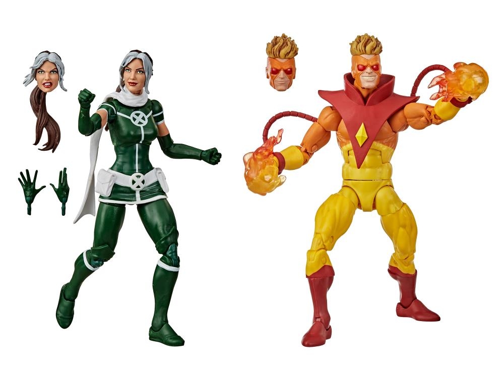 Marvel Legends 20th Anniversary Rogue & Pyro X-Men 2 Pack – Image 4