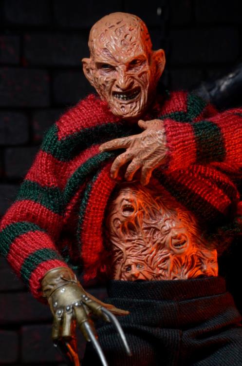 NECA Nightmare on Elm Street 3 Dream Warriors Freddy 8 Inch Clothed Figure – Image 4