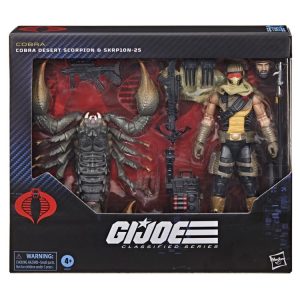 GI JOE Classified Desert Scorpion and SKRP10N-25