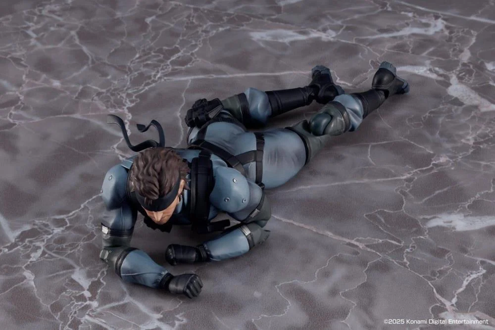 Figma Metal Gear Solid 2 Sons of Liberty Solid Snake Action Figure ( No 645 Updated Vers ) – Image 8