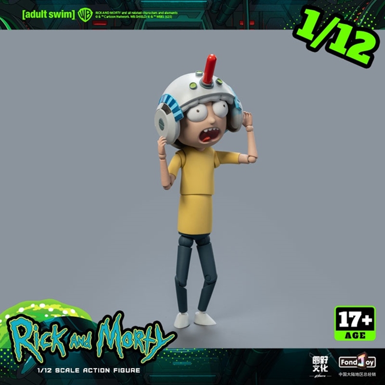 Fondjoy Rick and Morty – Morty Smith 1/12 Action Figure – Image 4