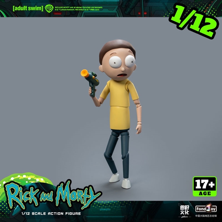 Fondjoy Rick and Morty – Morty Smith 1/12 Action Figure – Image 5