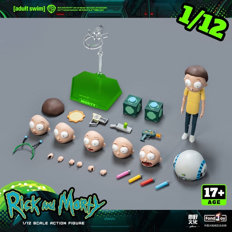 Fondjoy Rick and Morty – Morty Smith 1/12 Action Figure – Image 2