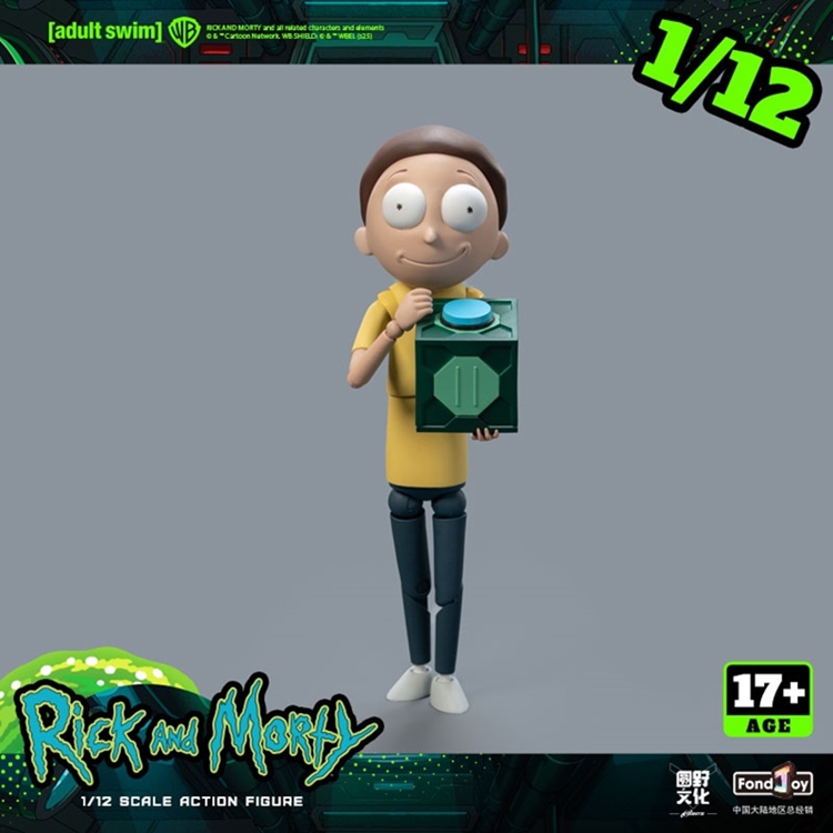 Fondjoy Rick and Morty – Morty Smith 1/12 Action Figure – Image 7