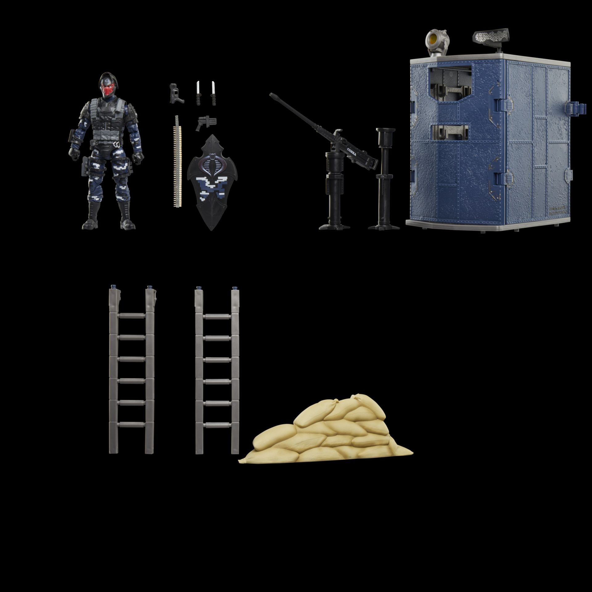 GI JOE Classified Trench Viper and Modular Fortification – Image 8