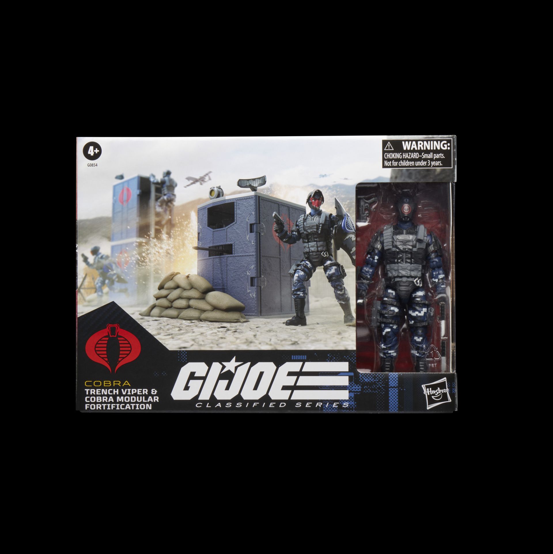 GI JOE Classified Trench Viper and Modular Fortification – Image 2