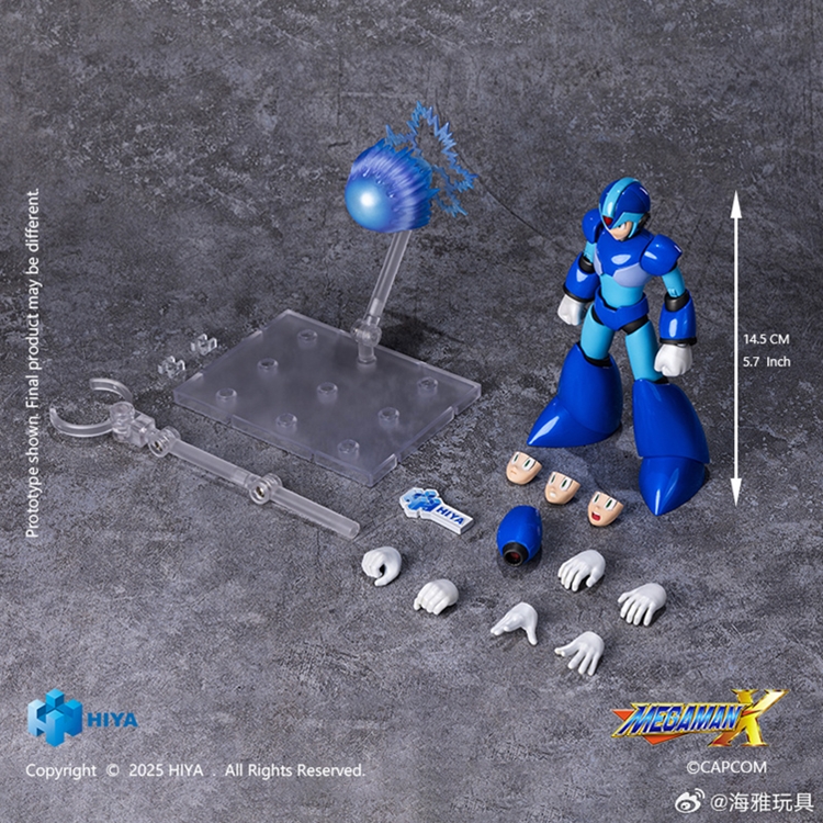 HIYA Toys Exquisite Basic Series Mega Man X Action Figure – Image 9