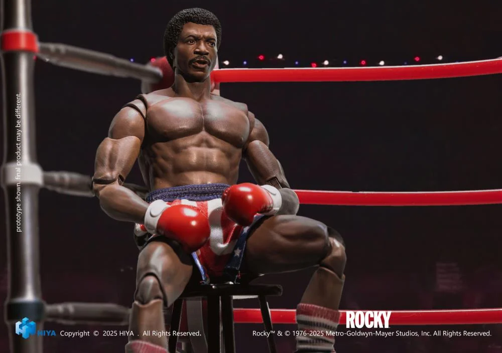HIYA Toys Rocky Exquisite Super Series Apollo Creed Action Figure – Image 6