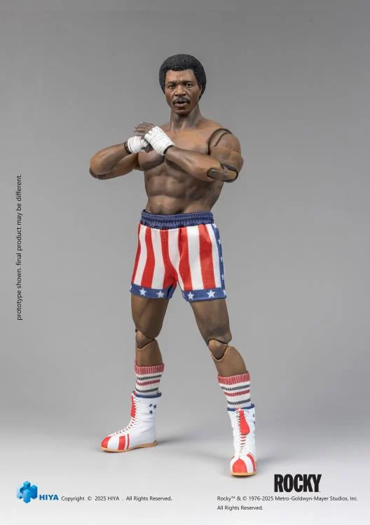 HIYA Toys Rocky Exquisite Super Series Apollo Creed Action Figure – Image 8