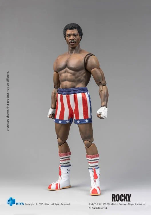 HIYA Toys Rocky Exquisite Super Series Apollo Creed Action Figure – Image 9