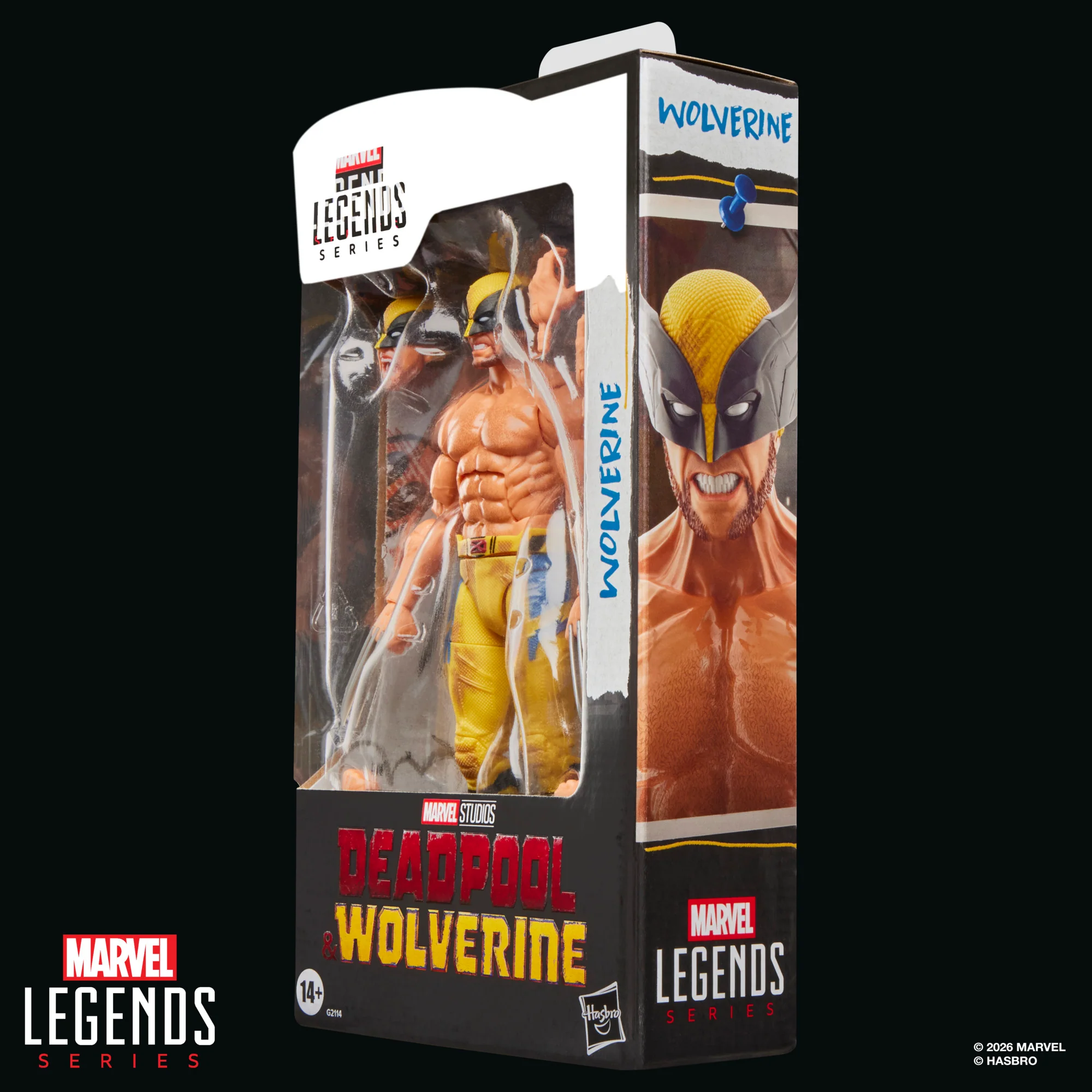 Marvel Legends Deadpool & Wolverine Shirtless Wolverine Action Figure – Image 4