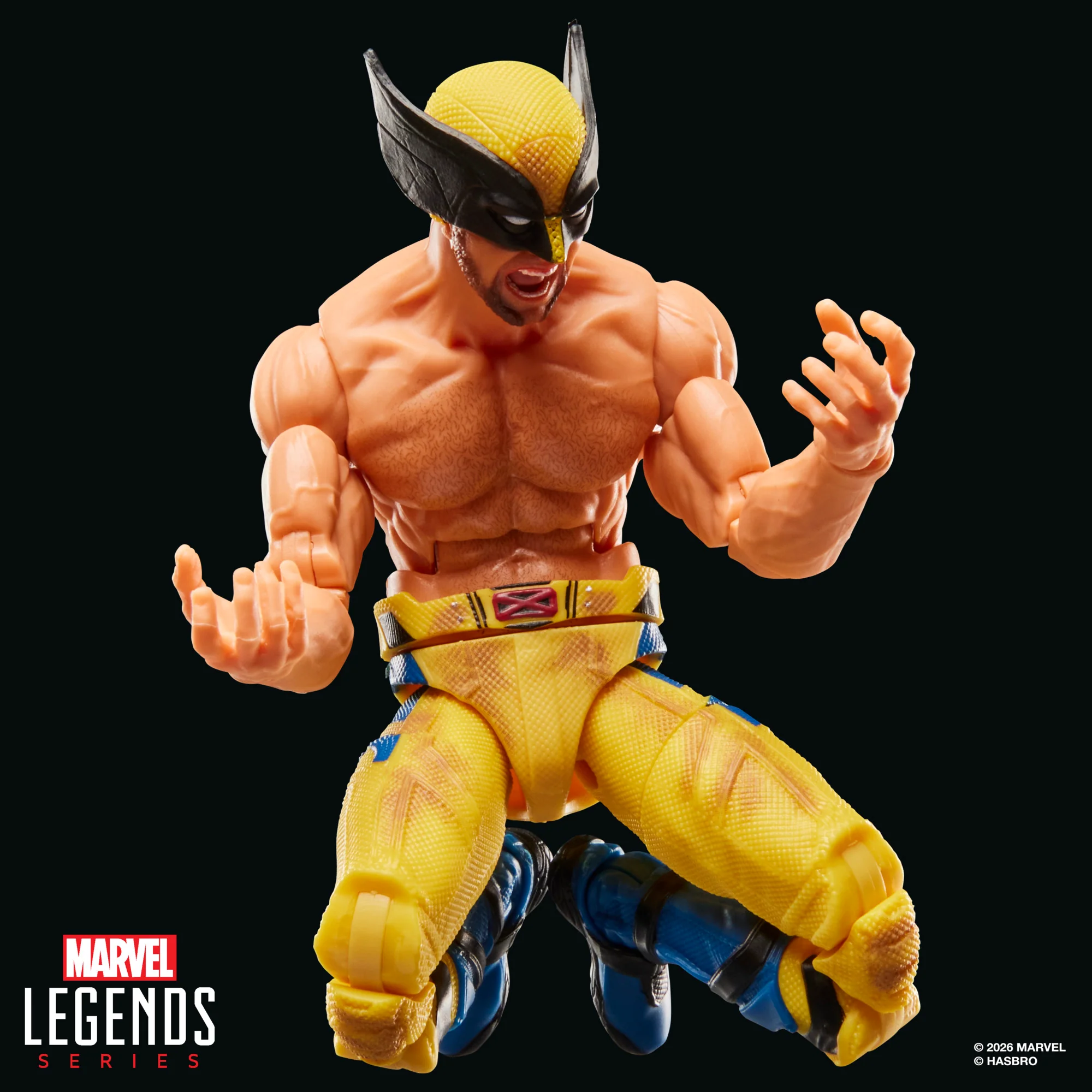 Marvel Legends Deadpool & Wolverine Shirtless Wolverine Action Figure – Image 9
