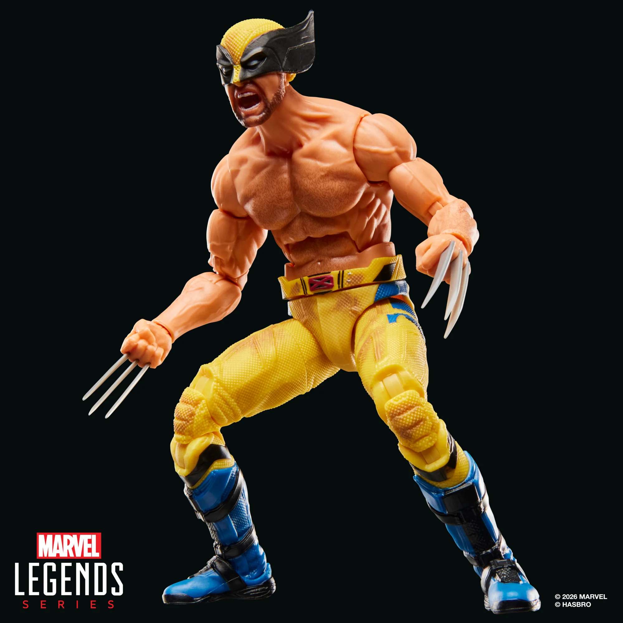 Marvel Legends Deadpool & Wolverine Shirtless Wolverine Action Figure – Image 8