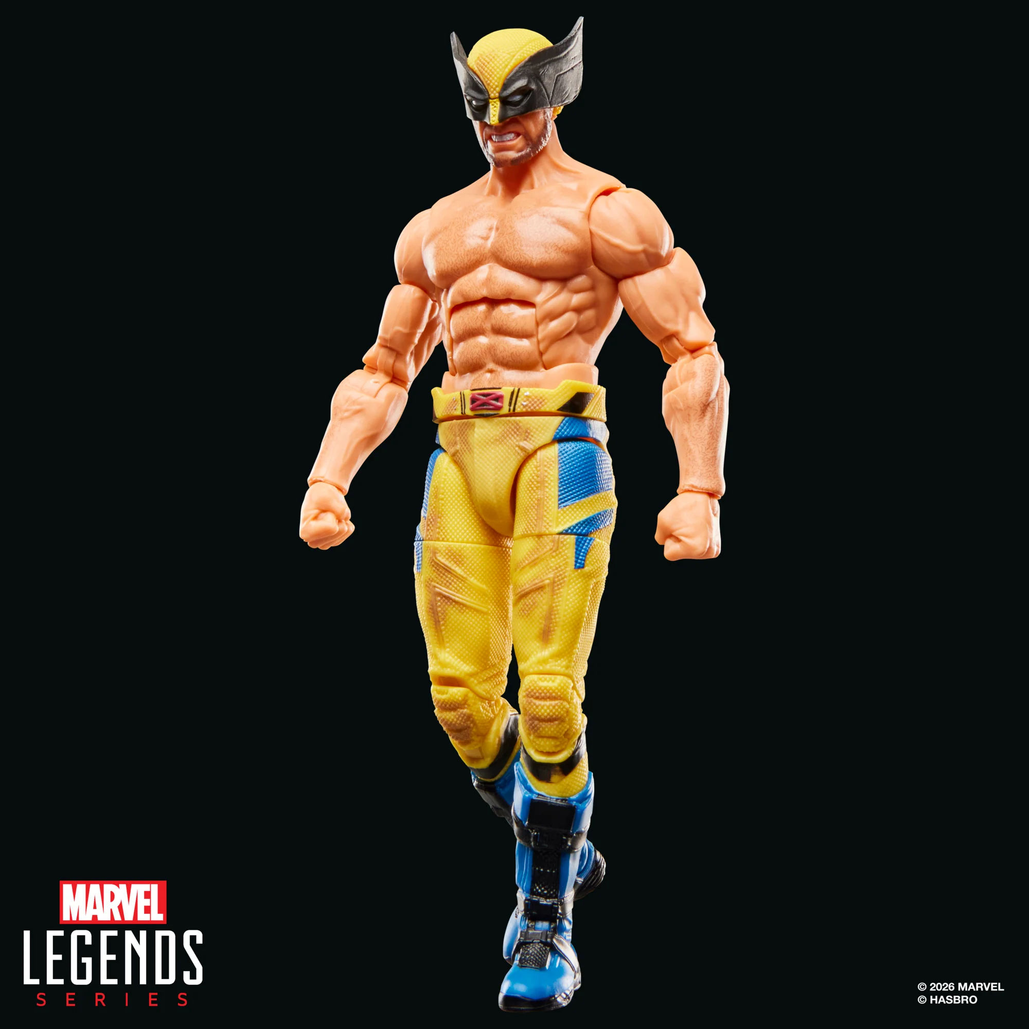 Marvel Legends Deadpool & Wolverine Shirtless Wolverine Action Figure – Image 6