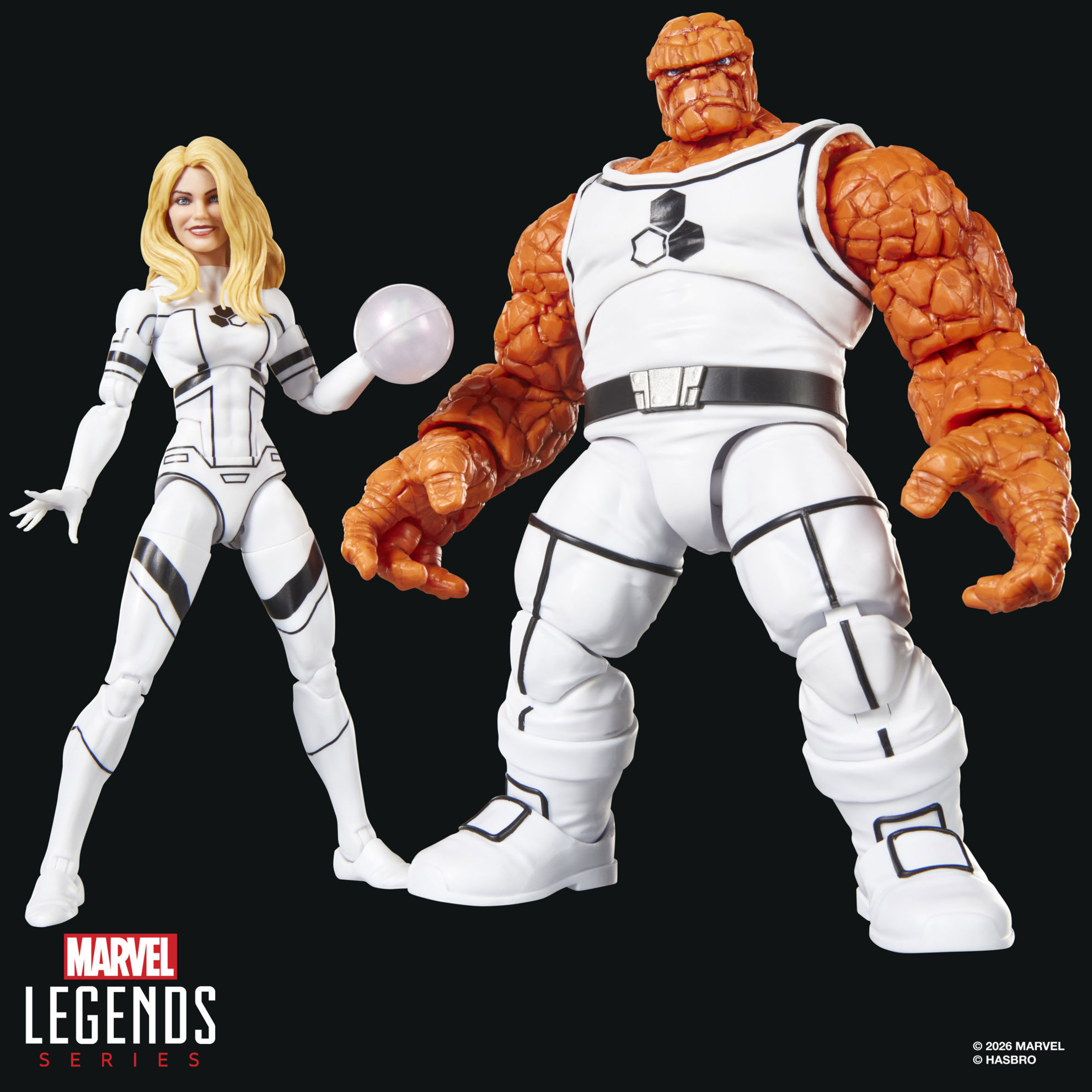 Marvel Legends The Thing and The Invisible Woman Future Foundation 2 Pack – Image 2