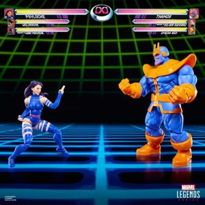 Marvel Legends Psylocke Vs Thanos Gamerverse 2 Pack
