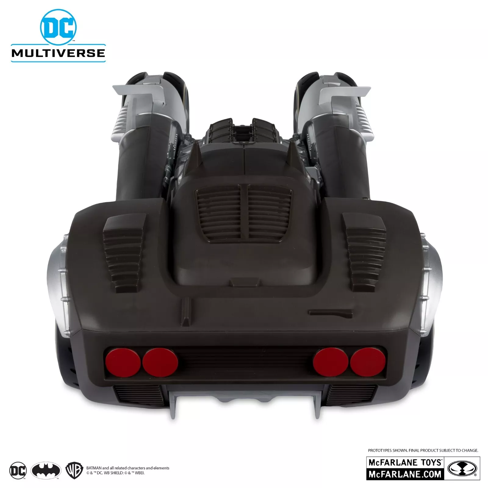 McFarlane Toys DC Multiverse Batman White Knight Batmobile ( Gold Label ) – Image 8