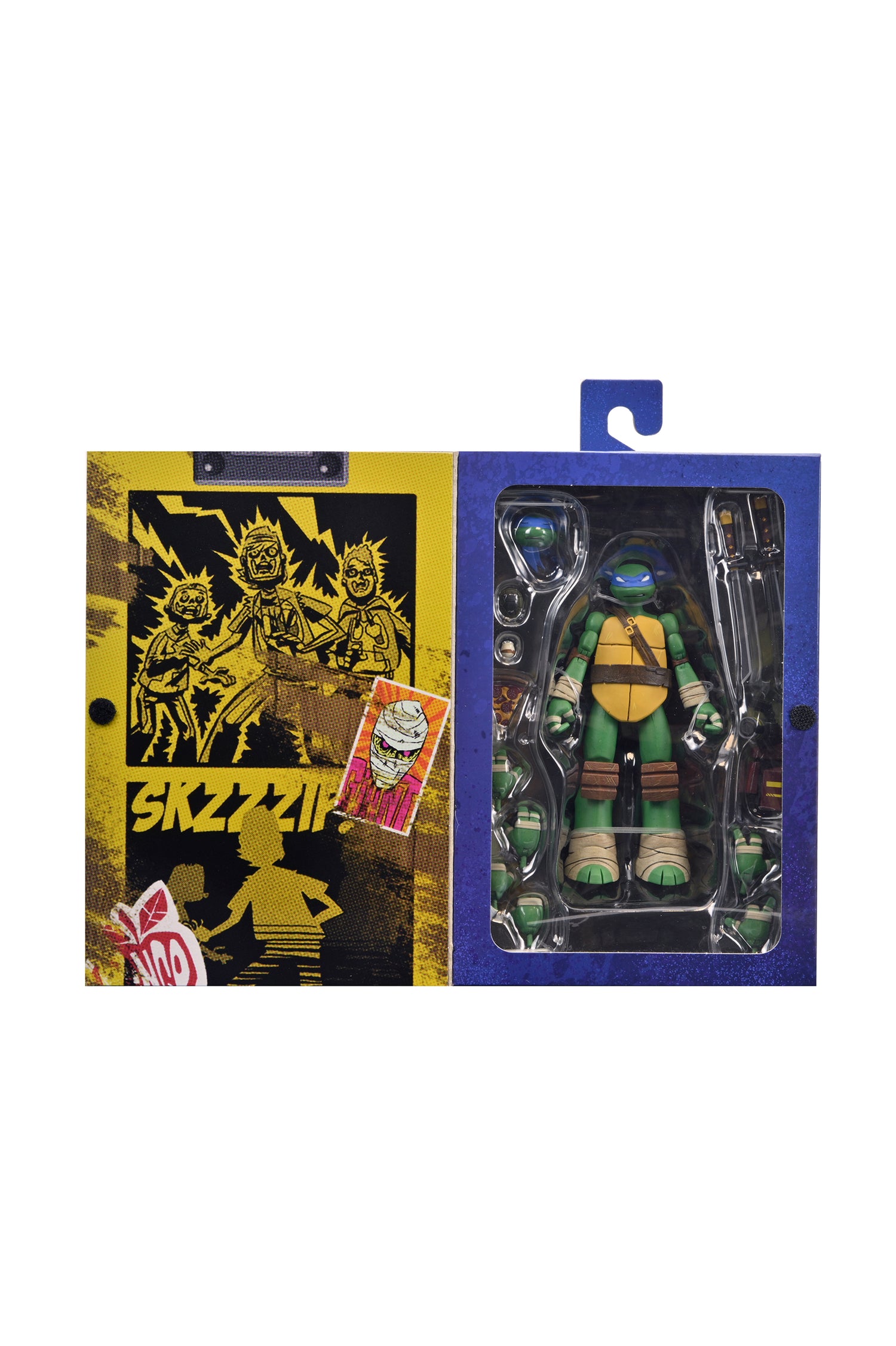 NECA Teenage Mutant Ninja Turtles 2012 Leonardo ( Nicktoons ) – Image 9