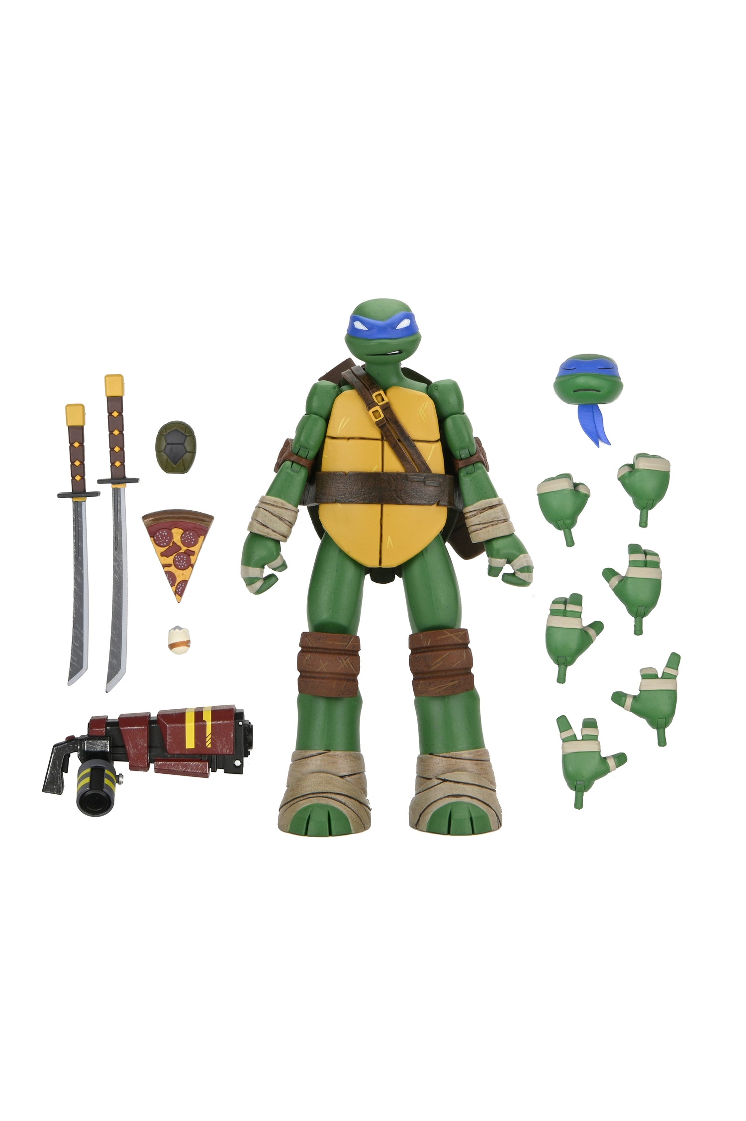 NECA Teenage Mutant Ninja Turtles 2012 Leonardo ( Nicktoons ) – Image 8