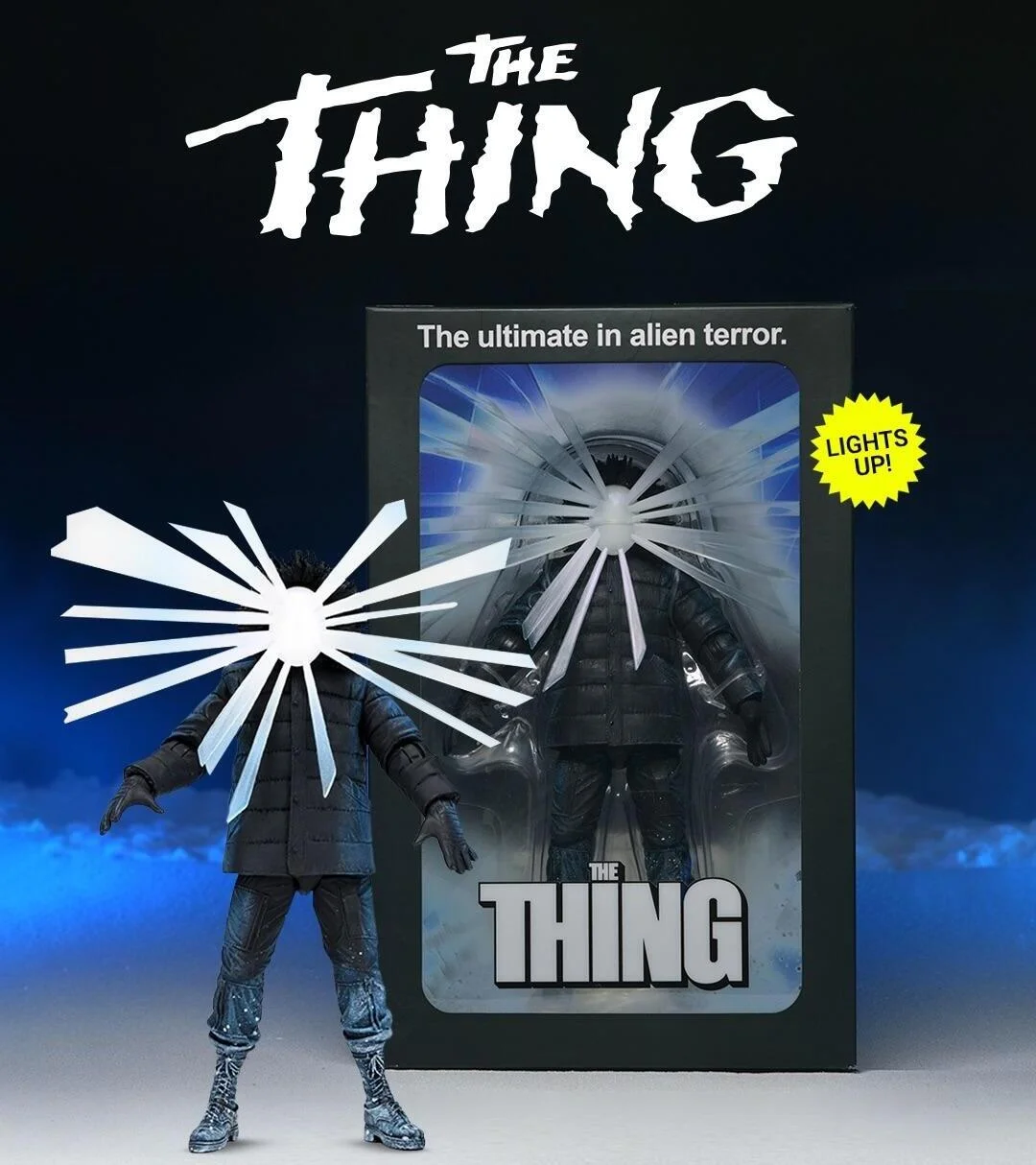 NECA The Thing Ultimate The Thing LED Poster Series Action Figure – Image 3