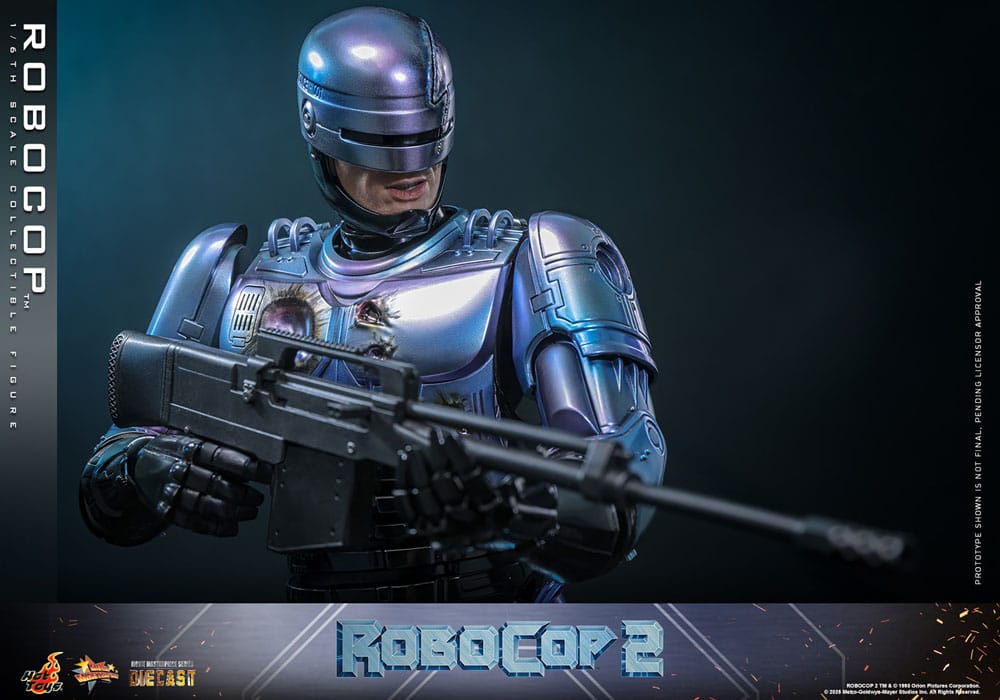Hot Toys Movie Masterpiece RoboCop 2 RoboCop Diecast Action Figure – Image 6