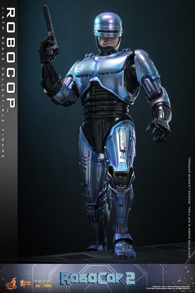 Hot Toys Movie Masterpiece RoboCop 2 RoboCop Diecast Action Figure – Image 8