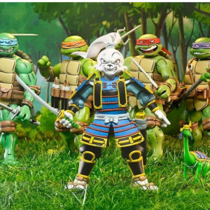 Teenage Mutant Ninja Turtles x Usagi Yojimbo Set of 5 Action Figures