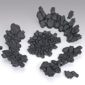 S.H.Figuarts Tamashii Effect Action Figure Accessory Impact ( Gray )