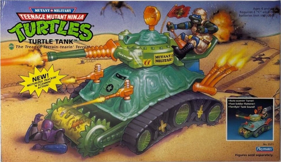 Teenage Mutant Ninja Turtles Vehicle Turtle Tank Vehicle – Image 3