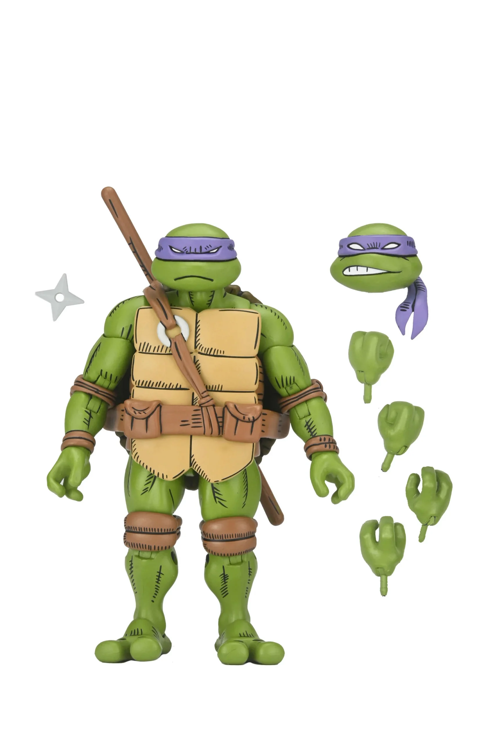 Teenage Mutant Ninja Turtles x Usagi Yojimbo Ultimate Donatello Action Figure – Image 5