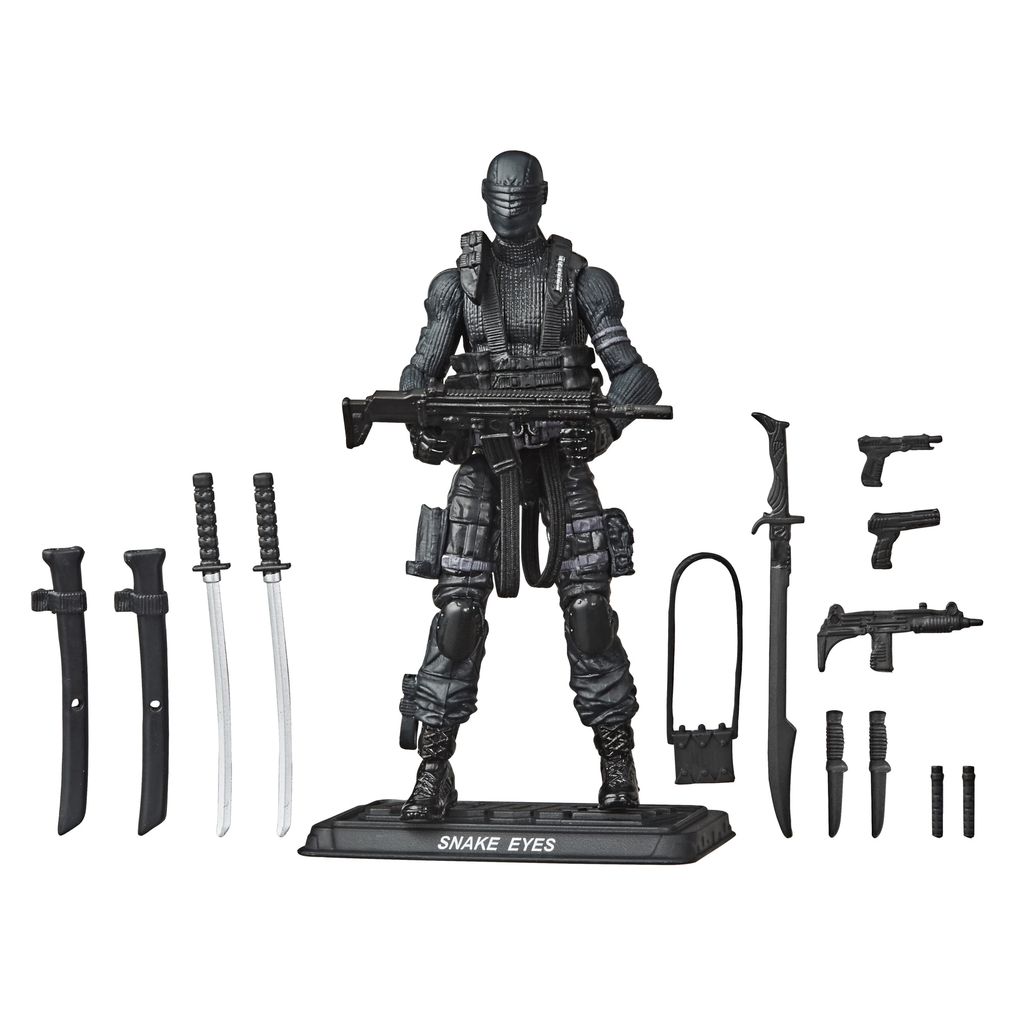 G.I. Joe Retro 3.75 Inch Snake Eyes Action Figure – Image 4