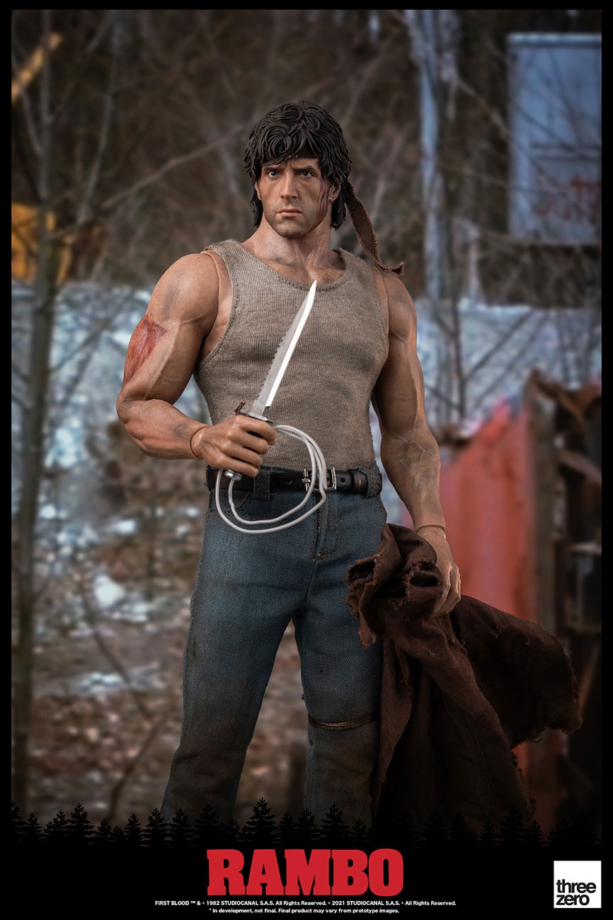 Threezero Rambo: First Blood – John Rambo 1/6 Scale Action Figure – Image 5