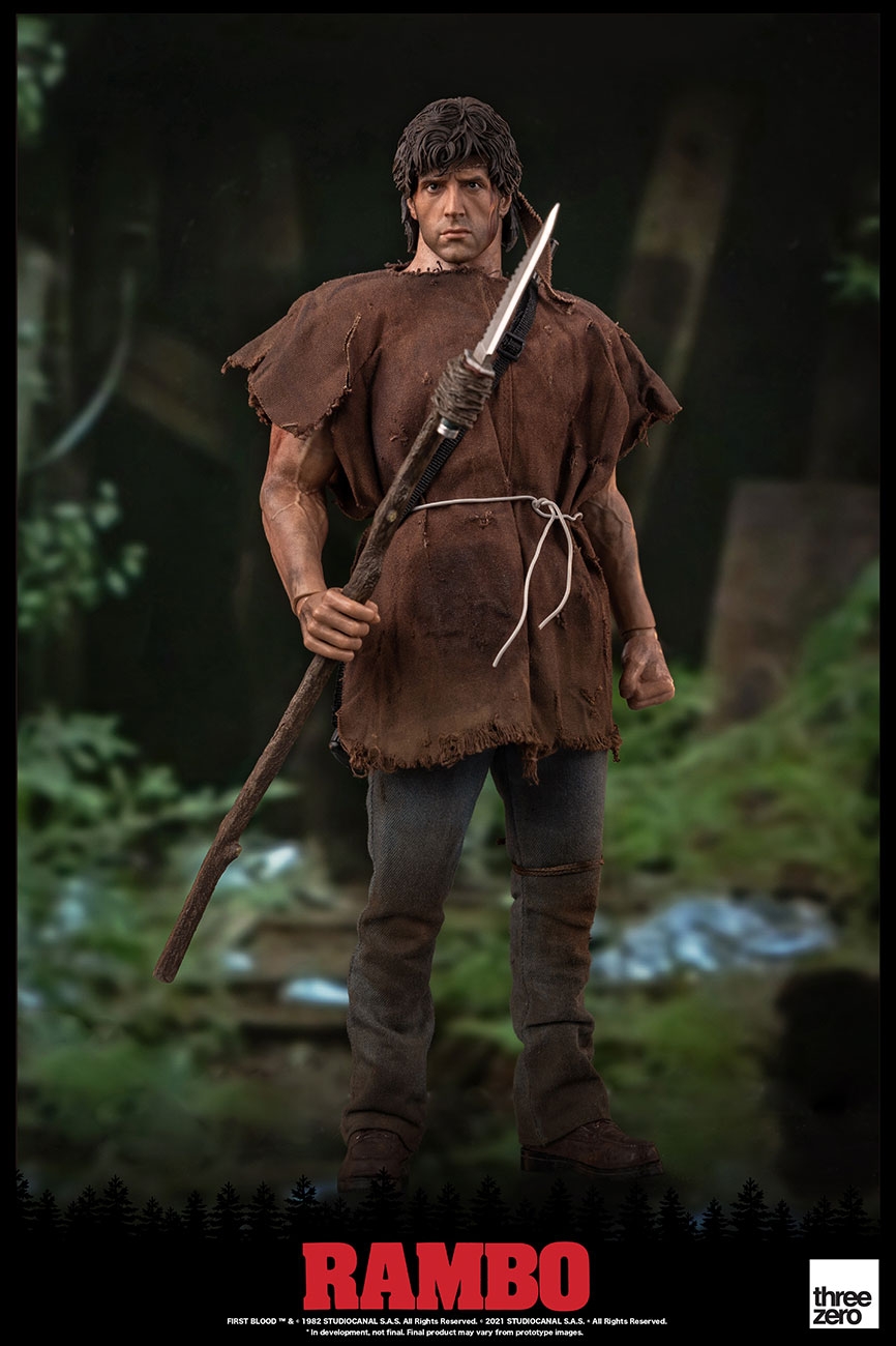 Threezero Rambo: First Blood – John Rambo 1/6 Scale Action Figure – Image 6