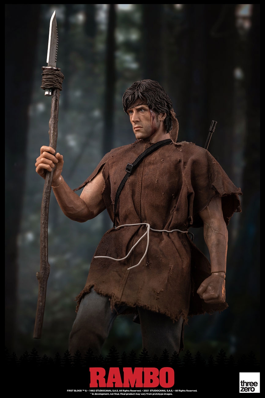 Threezero Rambo: First Blood – John Rambo 1/6 Scale Action Figure – Image 7