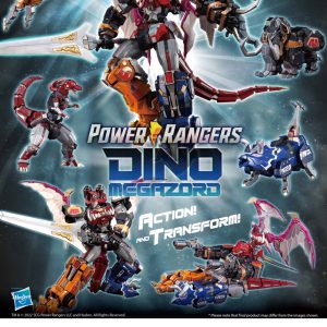Flame Toys Power Rangers Go! Kari Kuri Dino Megazord Reissue