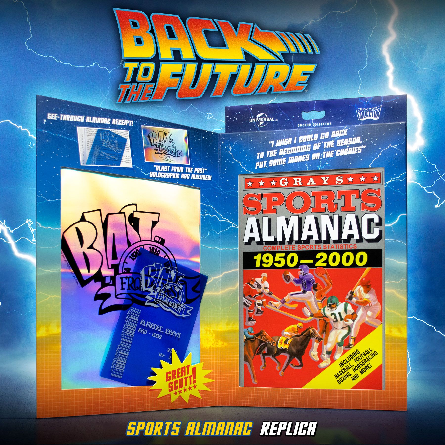 Back to the Future Grays Sports Almanac Replica ( Dr Collector ) – Image 2