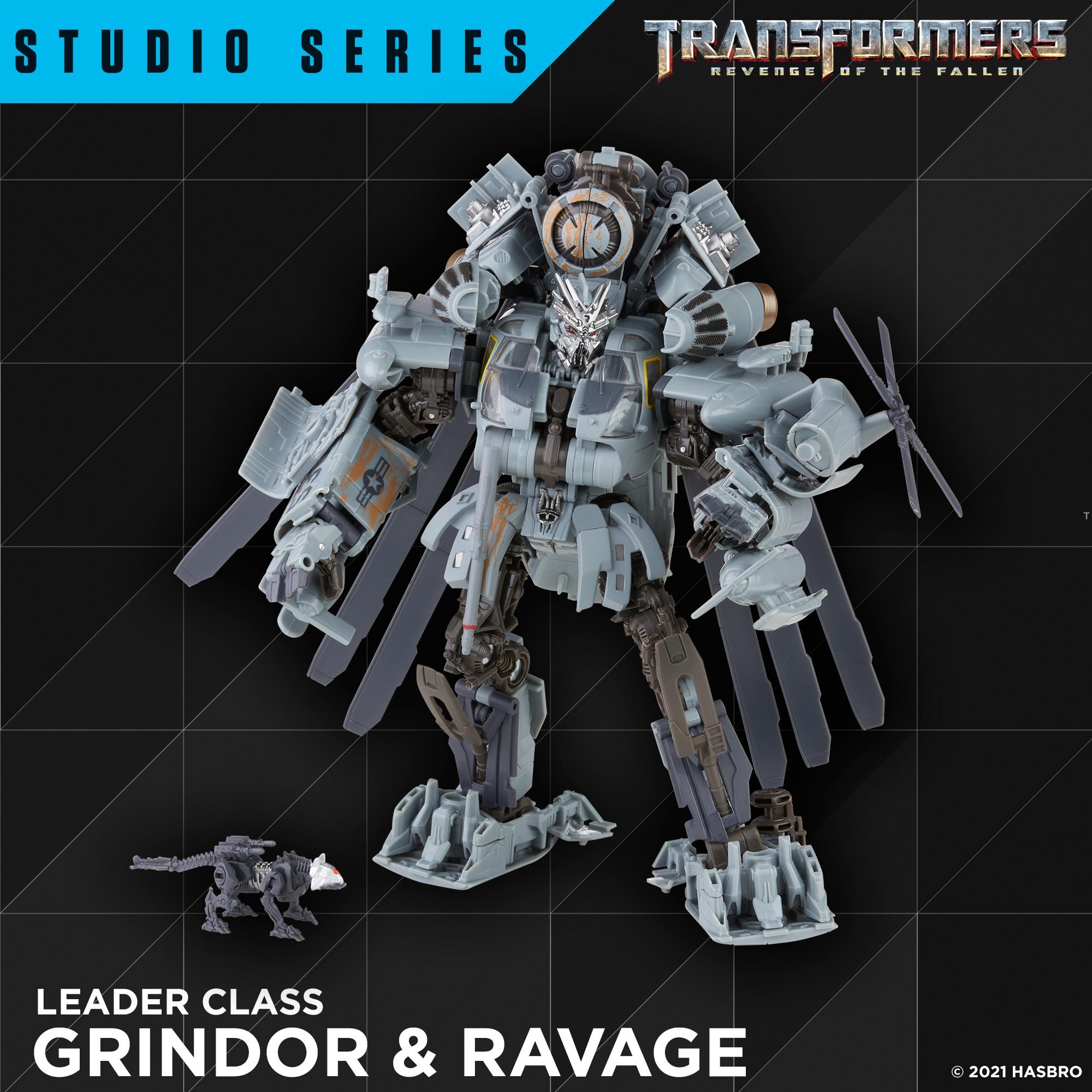 Transformers Studio Series SS-73 Grindor and Ravage Leader Class Action Figure – Image 3