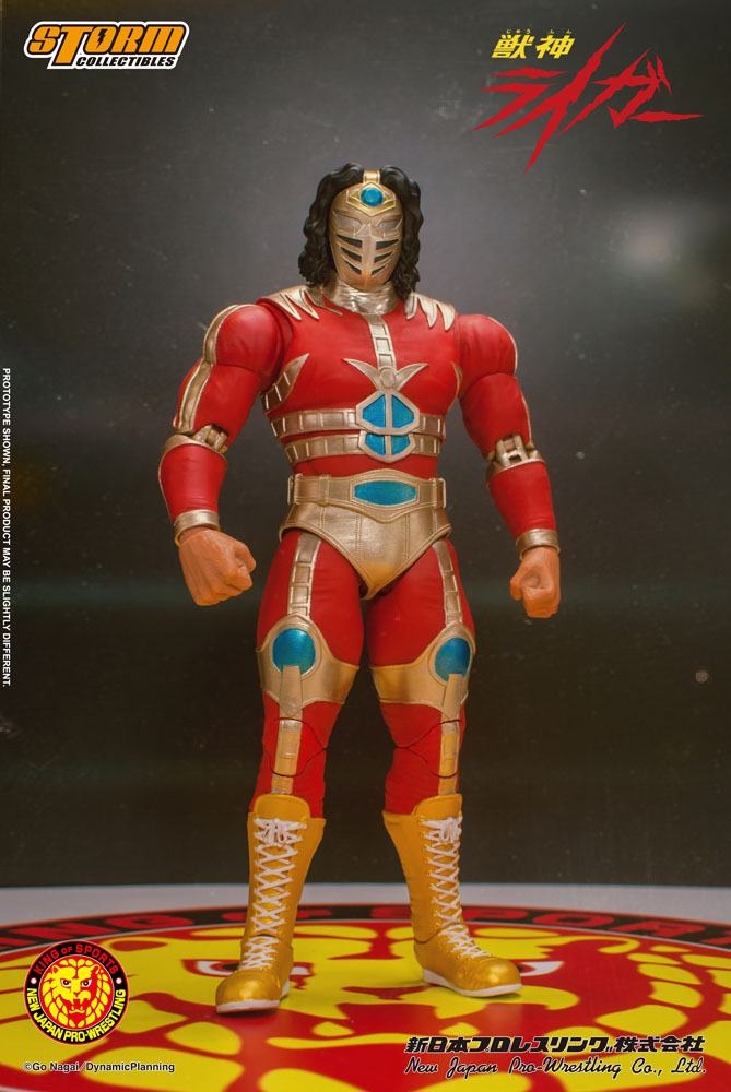 New Japan Wrestling Jyushin Liger Storm Collectibles Action Figure – Image 5
