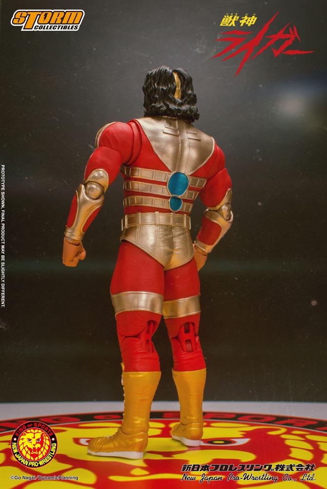 New Japan Wrestling Jyushin Liger Storm Collectibles Action Figure – Image 6