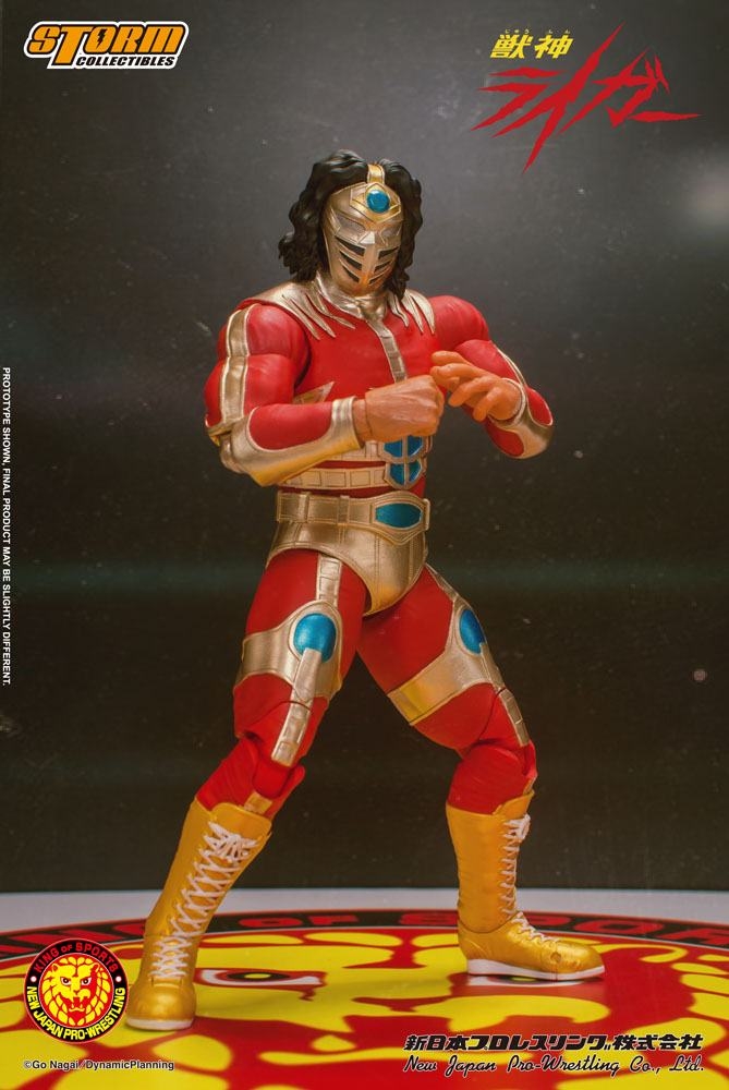 New Japan Wrestling Jyushin Liger Storm Collectibles Action Figure – Image 7