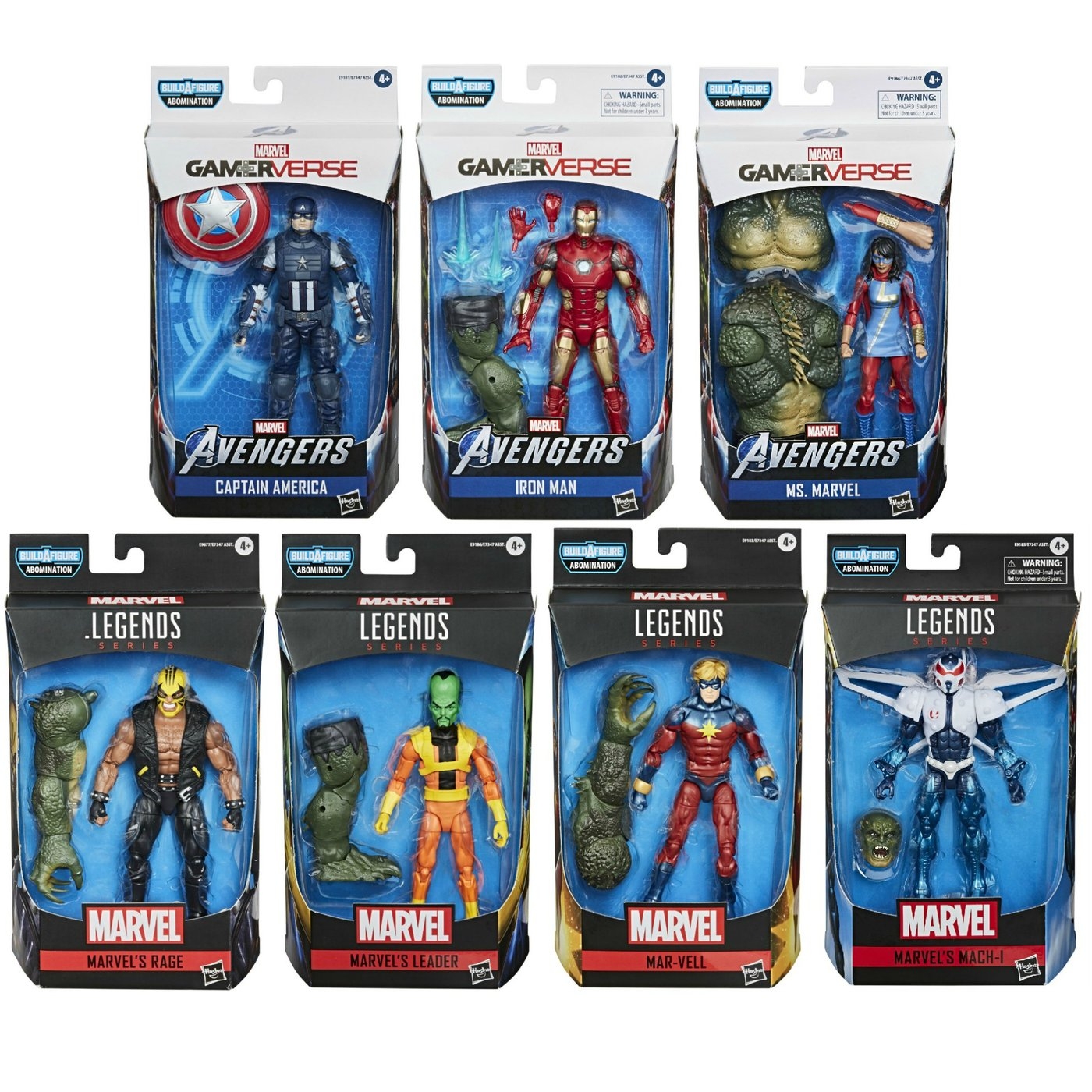 Marvel Legends Gamerverse Abomination BAF Set of 7 – Image 2