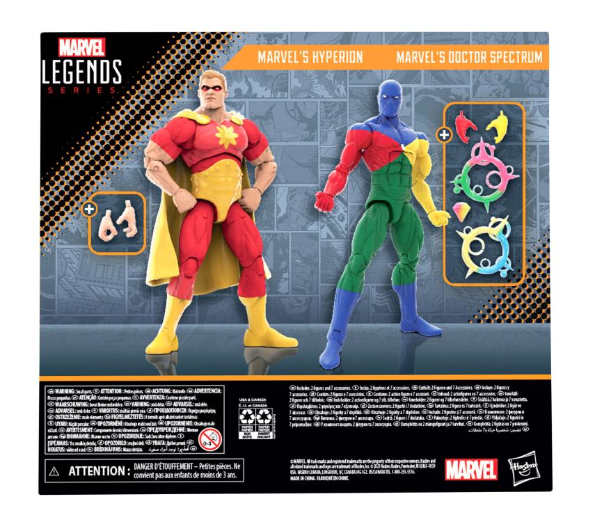 Marvel Legends Squadron Supreme 2 Pack – Hyperion and Doctor Spectrum – Image 5