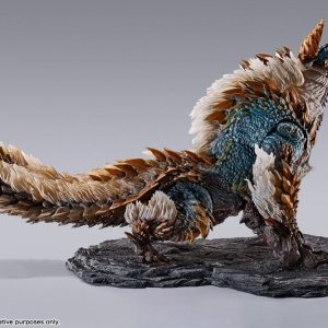S.H. Monsterarts. Monster Hunter World Iceborne Zinogre Action Figure
