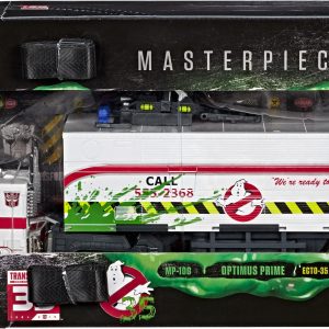 Transformers X Ghostbusters MP10G Masterpiece SDCC Optimus Prime & Slimer