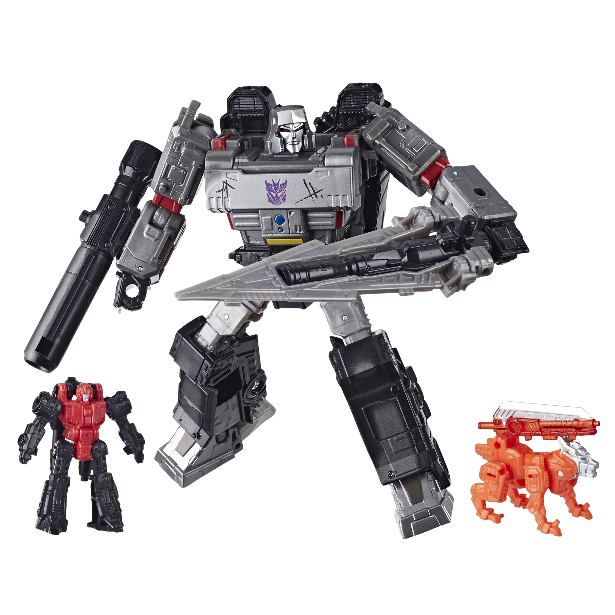 Transformers War For Cybertron Battlefield Megatron 3 Pack Takara Tomy Version – Image 3
