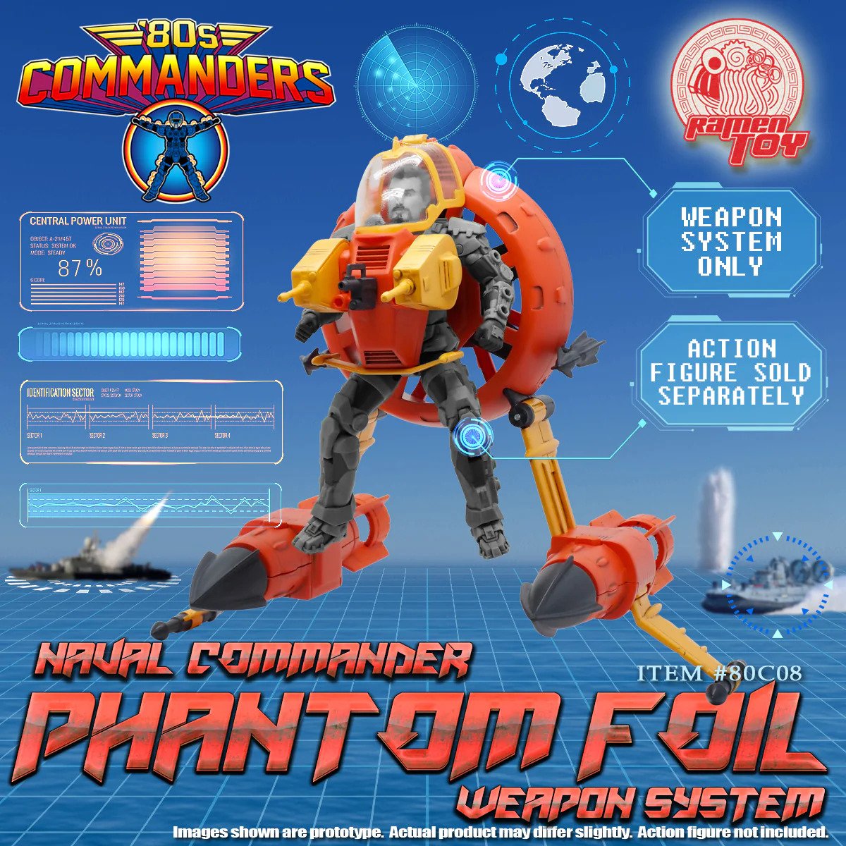 80s Commanders Phantom Foil ( Naval Commander Weapon System ) – Image 3
