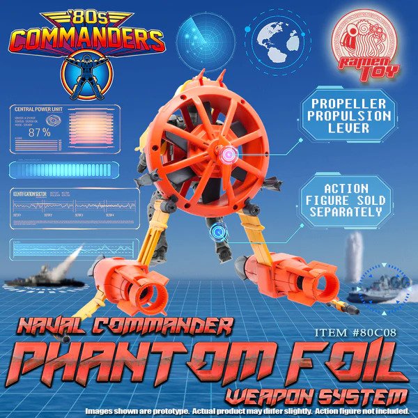 80s Commanders Phantom Foil ( Naval Commander Weapon System ) – Image 4