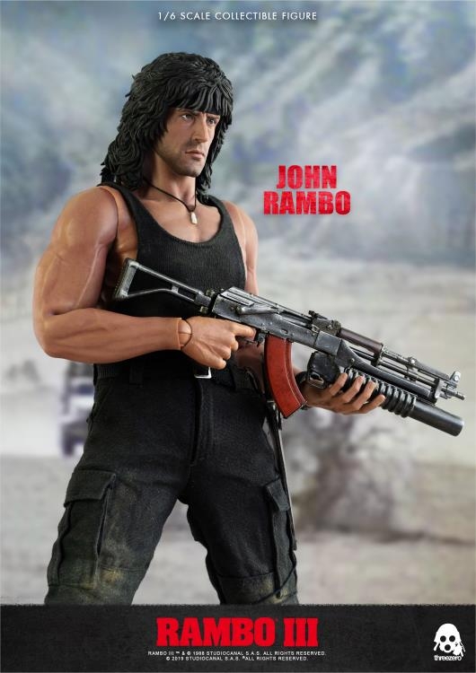 Rambo III John Rambo 1/6 Scale Action Figure By ThreeZero – Image 4