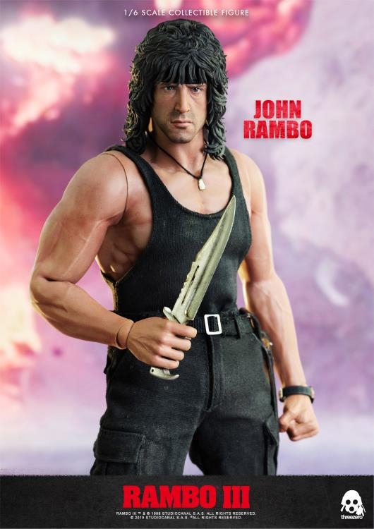 Rambo III John Rambo 1/6 Scale Action Figure By ThreeZero – Image 7